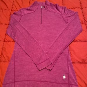 Smartwool 1/4-zip women's base layer top